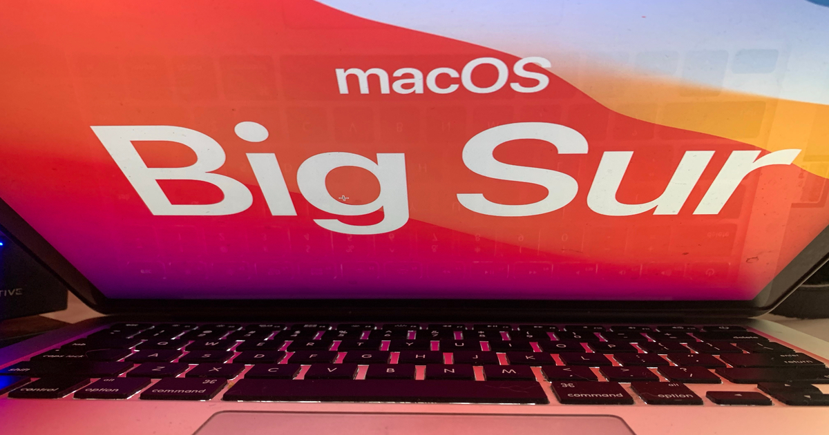 macOS Big Sur Update